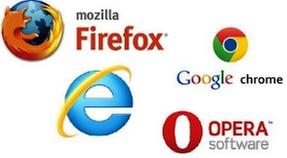Logos verschiedener Internetbrowser